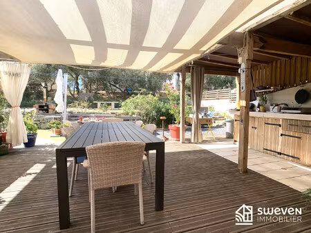 plain-pied 3 faces à 10 min des plages de la franqui