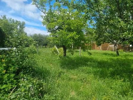 terrain constructible à vendre