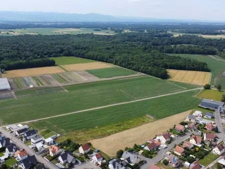 terrain constructible viabilisé à vendre