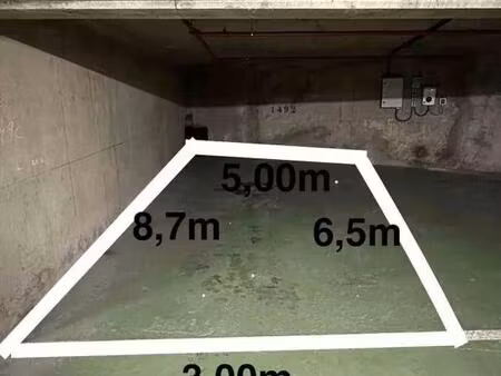 parking 30m2 - paris xv