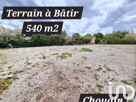 vente terrain à bâtir 540 m²
