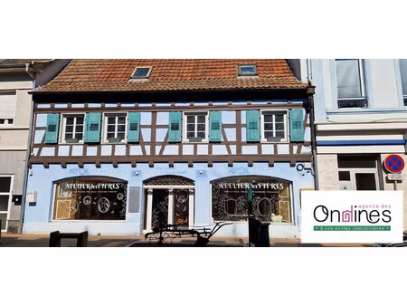 a vendre surface commerciale centre ville de bischwiller