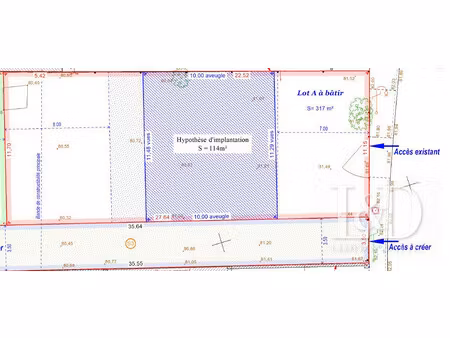 terrain constructible lot a