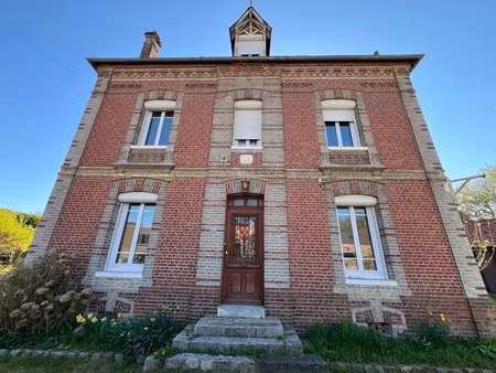 maison de charme à vendre 8 pièces centre auffay (76)