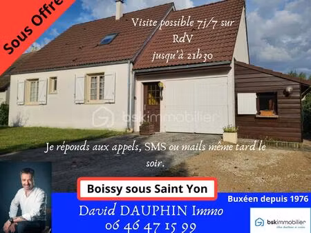 maison de 115 m² à boissy-sous-saint-yon