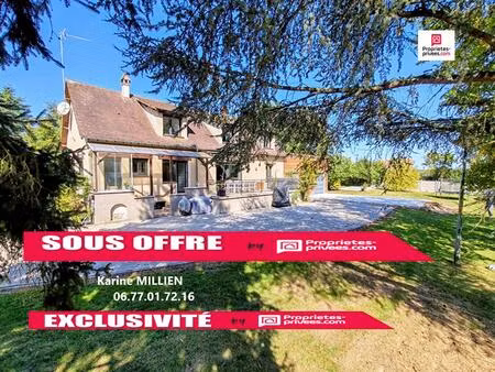 muzy 27650 maison individuelle - 4 chambres - piscine chauffée - box chevaux - carrière - 