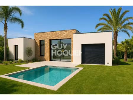 villa moderne 4 faces de plain-pied