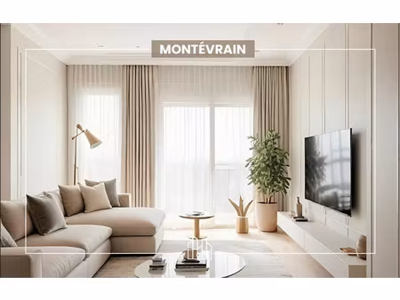 vente appartement neuf 5 pièces 103m2 montévrain - 543700 € - surface privée