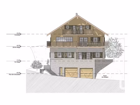 vente terrain piscine à villard-reculas (38114) : à vendre piscine / 671m² villard-reculas