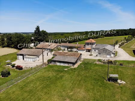 vente maison 10 pièces 271 m² duras (47120)