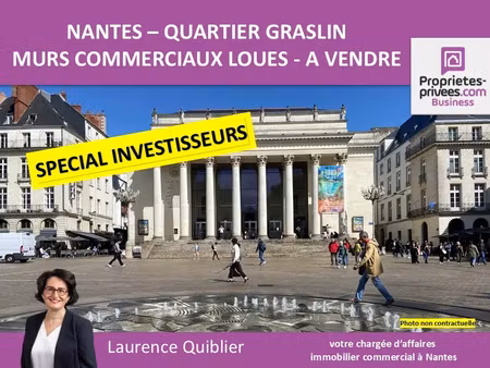 nantes - murs commerciaux occupes - ideal investisseur