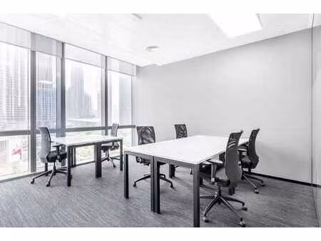 espace de bureau privé pour 3 à regus avenue prince de liège