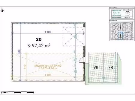 local d'activités à vendre
