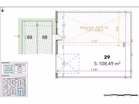 local d'activités à louer