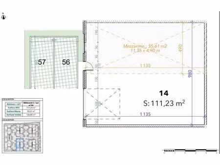 local d'activités à louer