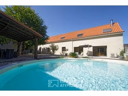 longère de caractère rénovée avec raffinement