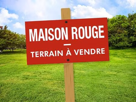 terrain constructible à vendre