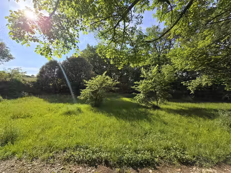 superbe terrain constructible de 725 m²