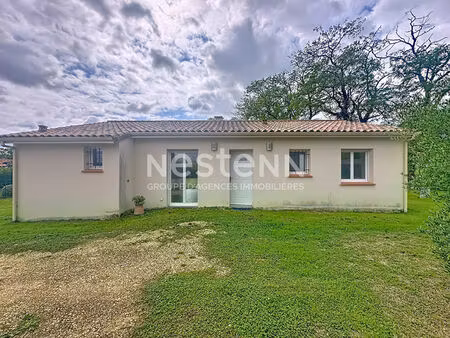a vendre maison de plain-pied de 90 m² à 10 minutes d'auch avec jardin