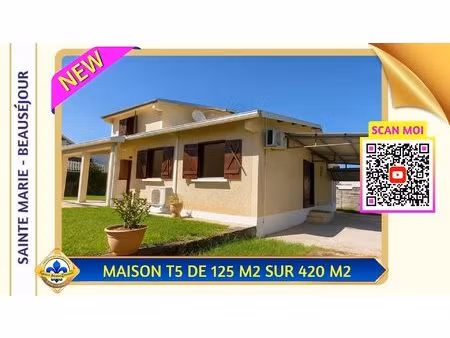 maison à vendre dans quartier calme de sainte-marie