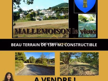 terrain constructible viabilisé à vendre