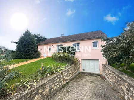 vente jolie maison de plain-pied de 88 m² avec 2 chambres et jardin à luceau (72500)