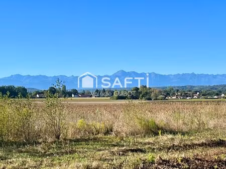 terrain constructible avec vue pyrenées