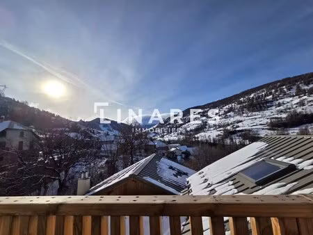 au coeur de vars - maison neuve de 143m2 - terrasse - garage - 05560 vars