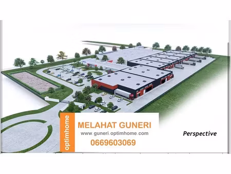 entrepot a vendre 1595m2 sur un terrain de 9326m2 quincampoix (rouen) 2 275 000€