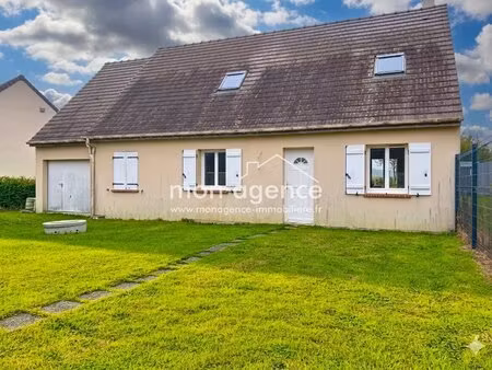 à vendre – maison familiale 118 m² – 4 chambres + bureau  sous-sol et terrain clos