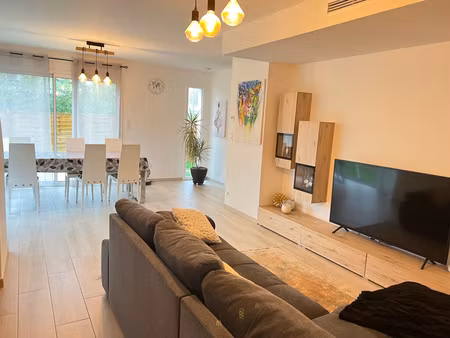 maison t5 neuve-115 m2 avec garage  jardin et piscine