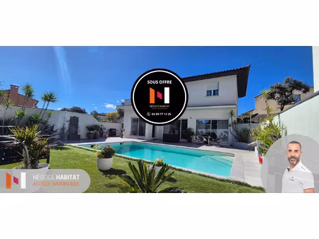 boisseron villa contemporaine t5 de 150m2 sur 445m2 de terra