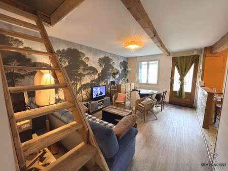 maison de village avec jardin de type 3 de 80m² - saubens (à 5