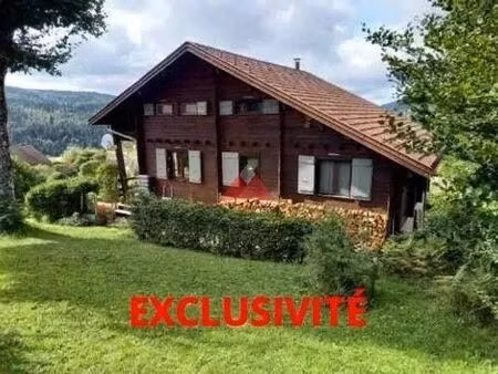 chalet de luxe de 179 m2 en vente morbier  france