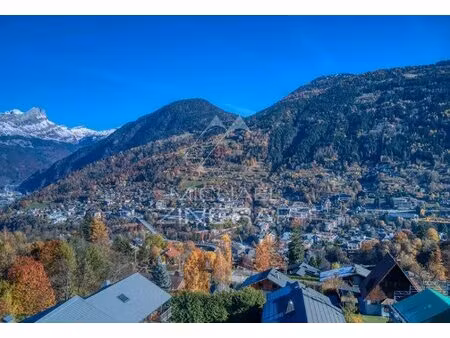 terrain constructible - centre saint-gervais-les-bains - tout à pied - calme & vue dégagée