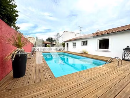maison 4 pièces (137 m²) à mudaison  piscine et double garage