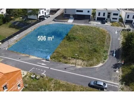 en vente terrain constructible 5 06 ares – 183 000 € |vantoux