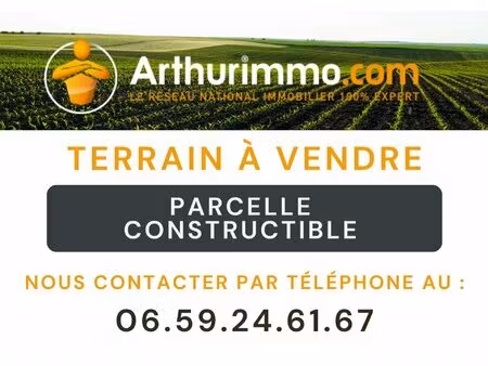 à vendre – terrain constructible de 3 256 m² à argent-sur-sauldre