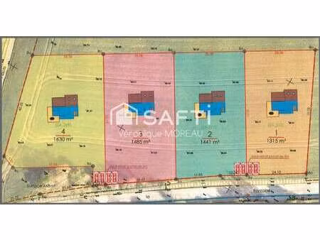 vente terrain à maizet (14210) : à vendre / 1485m² maizet