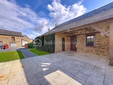 maison en pierre de 125 m² à la chapelle-bouexic