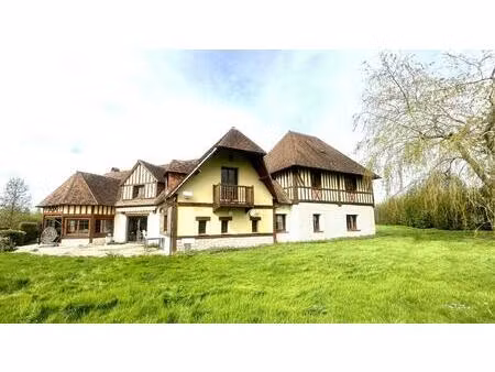 maison normande avec annexe & piscine? 5 000 m² de jardin ? entre lisieux et pont-l'évêque
