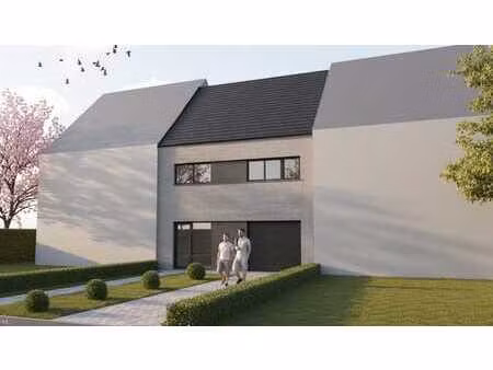 nieuw te bouwen gesloten bebouwing te groot-bijgaarden