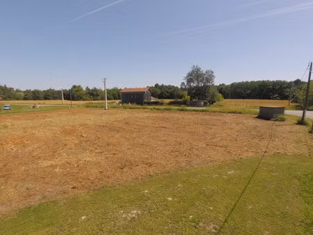 vente terrain 2000 m² cauvignac (33690)