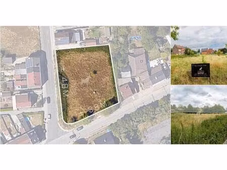 terrain à lotir à vendre de 1835 m² à jumet (vbd32513)