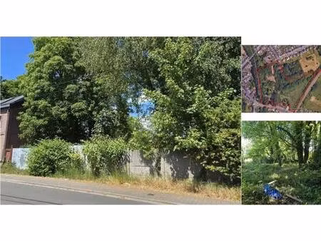 terrain à bâtir à vendre à rue montavaux - à gauche de la maison du n°1 1 frameries (