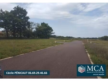 vente terrain 617 m² pomarez (40360)