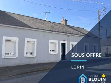 vente maison au pin (44540) : à vendre / 78m² le pin