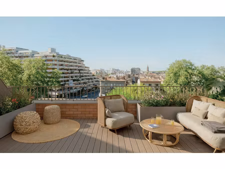 appartement toulouse 4 pièces 80m² + 21m² de loggias + parking sous-sol ! matabiau