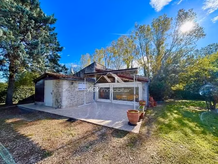 axe ales - bagnols au calme  maison plain-pied sur 2840 m² de terrain