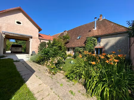 maison de charme rénovée avec jardin soigné à toucy